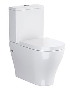 Compact bowl without seat and water tank