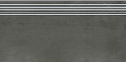 Grava Graphite Steptread Matt Rect