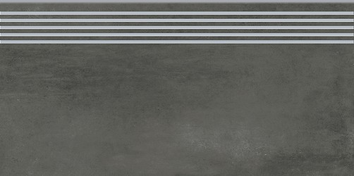 Grava Graphite Steptread Matt Rect