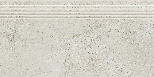 Newstone White Steptread Matt Rect