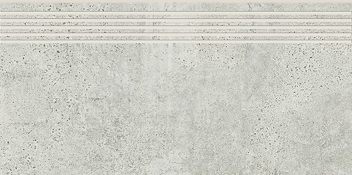 Newstone Light Grey Steptread Matt Rect