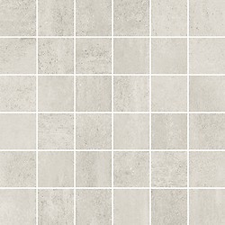 Grava White Mosaics Matt Rect