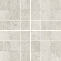 Grava White Mosaics Matt Rect