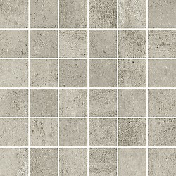 Grava Light Grey Mosaics Matt Rect