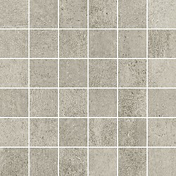 Grava Light Grey Mosaics Matt Rect