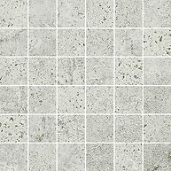 Newstone Light Grey Mosaic Matt Rect