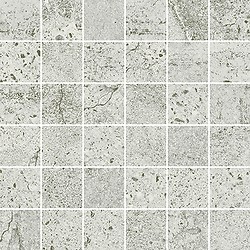 Newstone Light Grey Mosaics Matt Rect