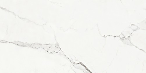 Ginevra White Glossy Rect