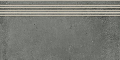 Foggy Night Grey Steptread Matt Rect