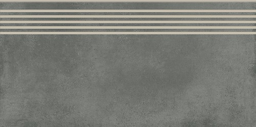 Foggy Night Grey Steptread Matt Rect
