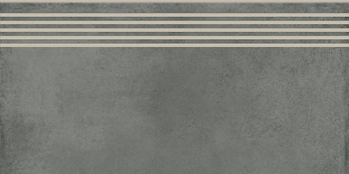 Foggy Night Grey Steptread Matt Rect