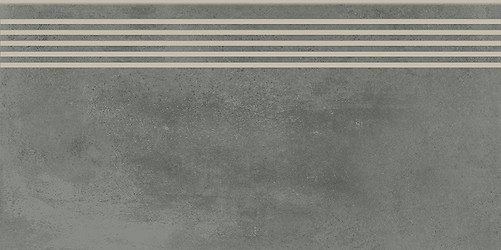 Foggy Night Grey Steptread Matt Rect
