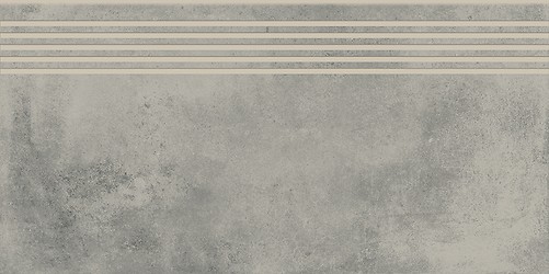 FOGGY NIGHT LIGHT GREY STEPTREAD MATT RECT