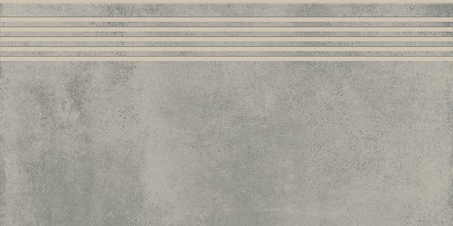 FOGGY NIGHT LIGHT GREY STEPTREAD MATT RECT