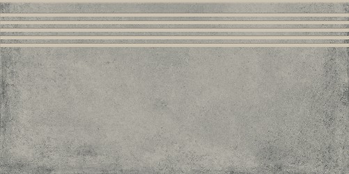 FOGGY NIGHT LIGHT GREY STEPTREAD MATT RECT
