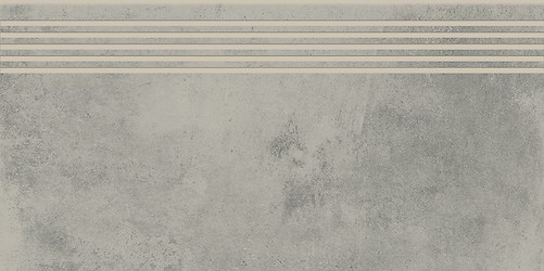 FOGGY NIGHT LIGHT GREY STEPTREAD MATT RECT