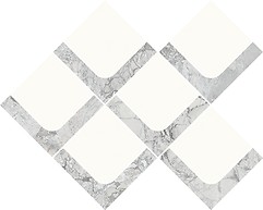TILIAN GRYS MOSAIC SATIN