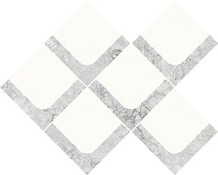 TILIAN GRYS MOSAIC SATIN
