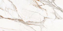 CALACATTA ARABESCO WHITE SATIN RECT 59,8X119,8 G1