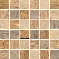 GRAND WOOD MIX MOSAIC MATT RECT 29,8X29,8