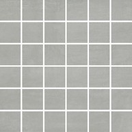 Concrete Flower Dark Grey Mosaic Matt