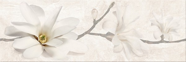 STONE FLOWERS BEIGE INSERTO