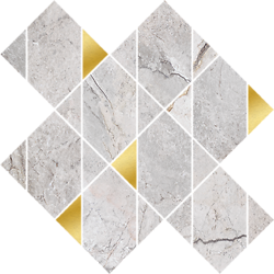 STONE HILLS GREY MOSAIC GLOSSY