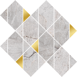 STONE HILLS GREY MOSAIC GLOSSY
